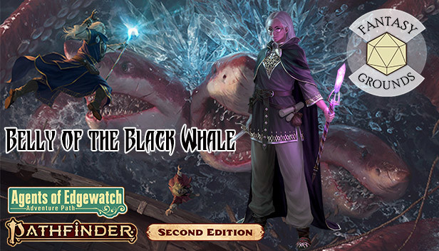 Fantasy Grounds - Pathfinder 2 RPG - Agents of Edgewatch AP 5: Belly of the Black Whale Steam capsule image