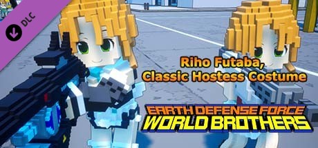 EARTH DEFENSE FORCE: WORLD BROTHERS - Additional Character: Riho Futaba, Classic Hostess Costume header image