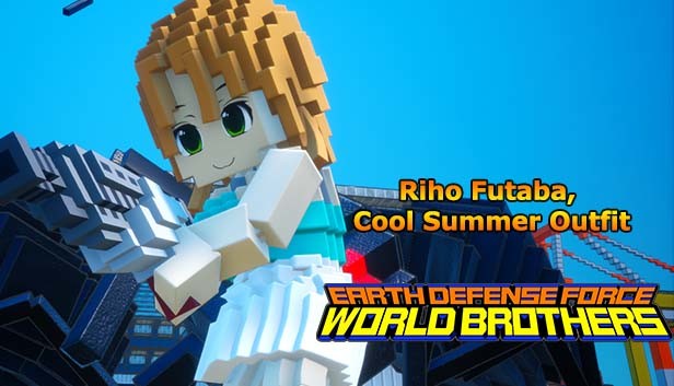 EARTH DEFENSE FORCE: WORLD BROTHERS - Additional Character: Riho Futaba, Cool Summer Outfit Steam capsule image