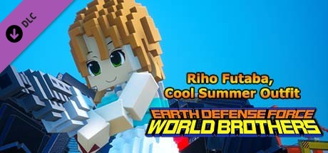 EARTH DEFENSE FORCE: WORLD BROTHERS - Additional Character: Riho Futaba, Cool Summer Outfit header image