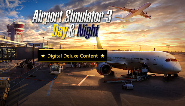 Airport Simulator 3: Day & Night - Digital Deluxe Content Steam capsule image