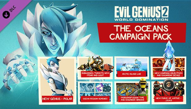 Evil Genius 2: Oceans Campaign Pack Steam capsule image