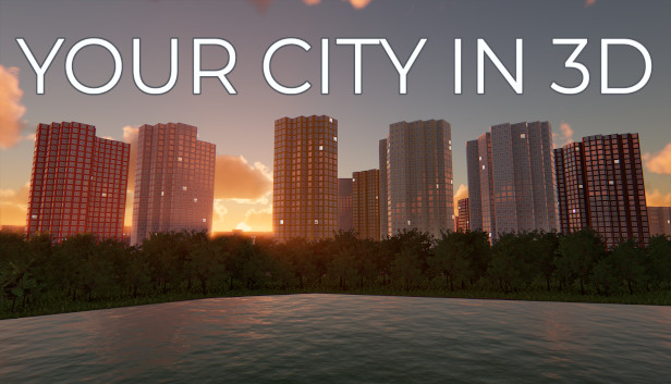 Your city in 3D Steam capsule image