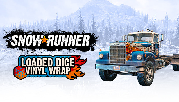 SnowRunner - Loaded Dice Vinyl Wrap Steam capsule image