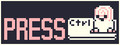 Press Ctrl