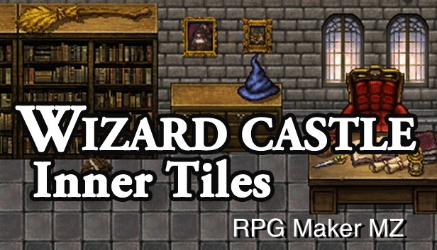 RPG Maker MZ - Wizard Castle Inner Tiles Steam capsule image