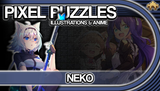 Pixel Puzzles Illustrations & Anime - Jigsaw Pack: Neko Steam capsule image