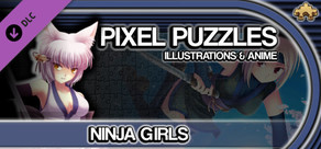 Pixel Puzzles Illustrations & Anime - Jigsaw Pack: Ninja Girls