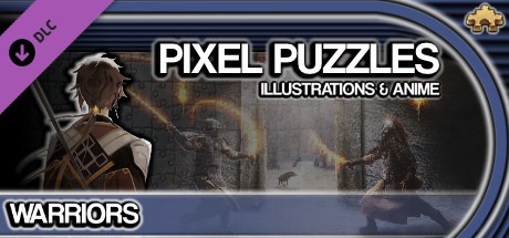 Pixel Puzzles Illustrations & Anime - Jigsaw Pack: Warriors header image