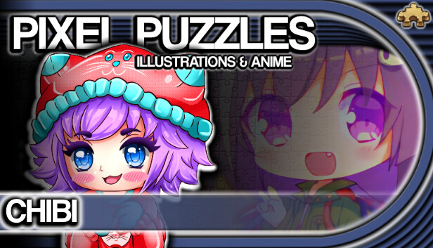 Pixel Puzzles Illustrations & Anime - Jigsaw Pack: Chibi Steam capsule image