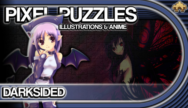 Pixel Puzzles Illustrations & Anime - Jigsaw Pack: Dark Sided Steam capsule image