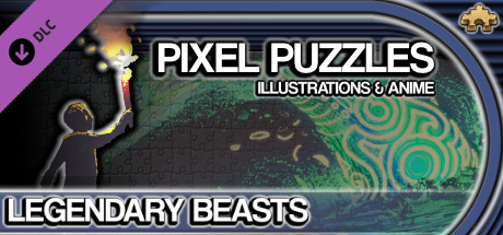 Pixel Puzzles Illustrations & Anime - Jigsaw Pack: Legendary Beasts header image
