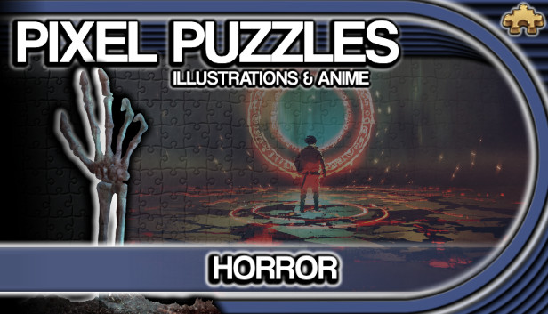 Pixel Puzzles Illustrations & Anime - Jigsaw Pack: Horror Steam capsule image