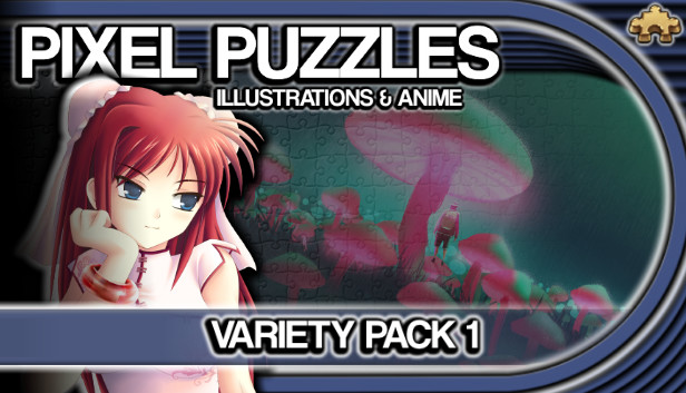 Pixel Puzzles Illustrations & Anime - Jigsaw Pack: Variety Pack 1 Steam capsule image
