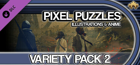 Pixel Puzzles Illustrations & Anime - Jigsaw Pack: Variety Pack 2 header image