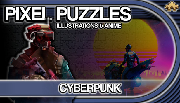 Pixel Puzzles Illustrations & Anime - Jigsaw Pack: Cyberpunk Steam capsule image