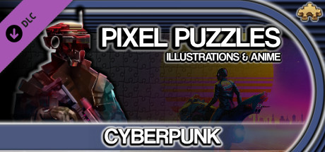 Pixel Puzzles Illustrations &amp; Anime - Jigsaw Pack: Cyberpunk