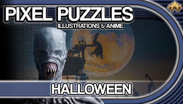 Pixel Puzzles Illustrations & Anime - Jigsaw Pack: Halloween Steam capsule image