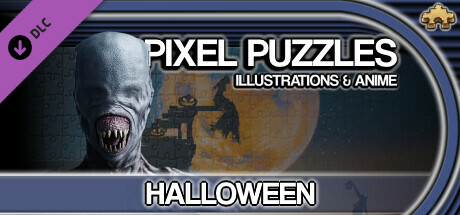 Pixel Puzzles Illustrations &amp; Anime - Jigsaw Pack: Halloween