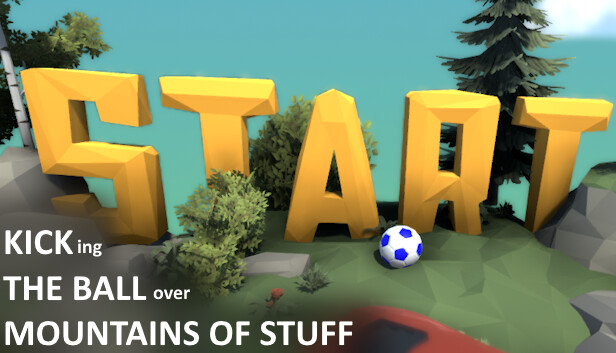 Kicking The Ball Over Mountains of Stuff Steam capsule image