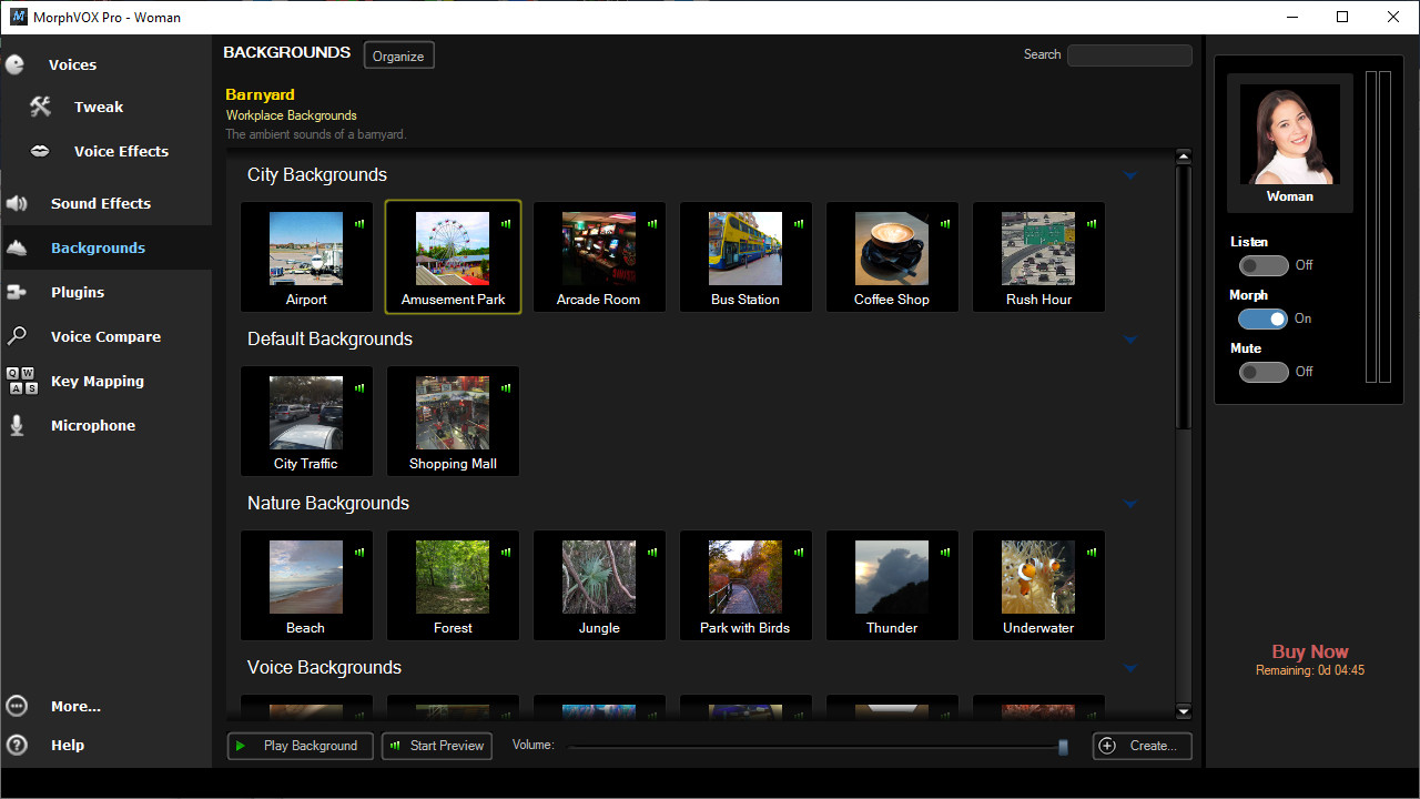 MorphVOX Pro - City Backgrounds on Steam