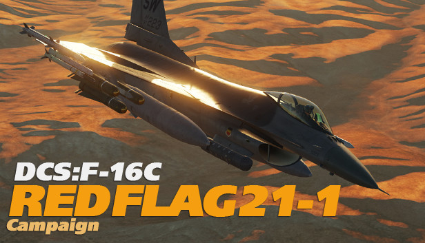 DCS: F-16C Red Flag 21-1 Campaign Steam capsule image