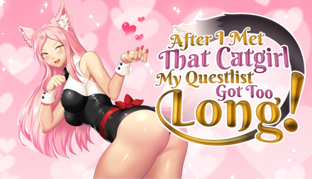 After I met that catgirl, my questlist got too long!  - 18+ Free DLC Steam capsule image