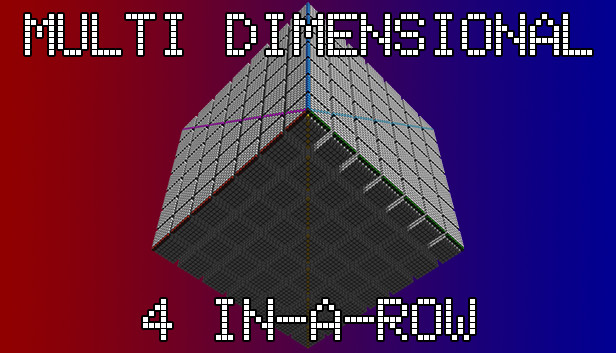 MultiDimensional 4-in-a-row Steam capsule image