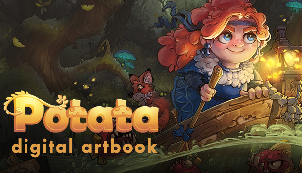 Potata: Fairy Flower - Digital Artbook Steam capsule image