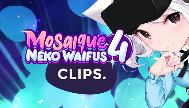 Mosaique Neko Waifus 4 Clips Steam capsule image