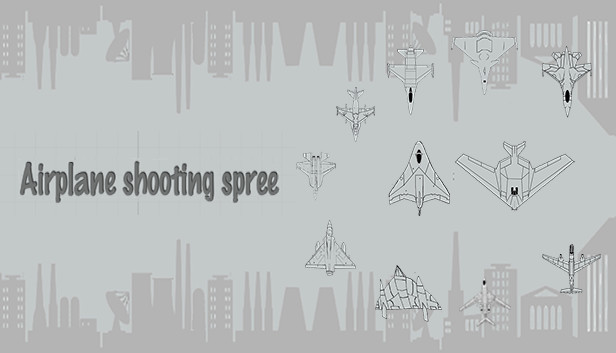 Airplane shooting spree Steam capsule image