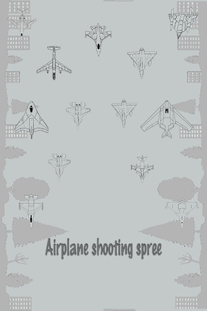 Airplane shooting spree cover art