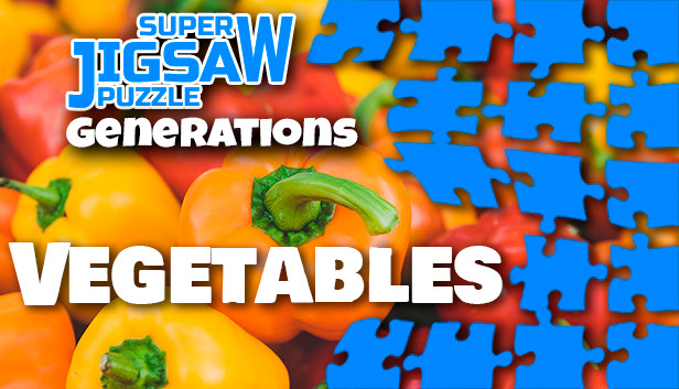 Super Jigsaw Puzzle: Generations - Vegetables Steam capsule image