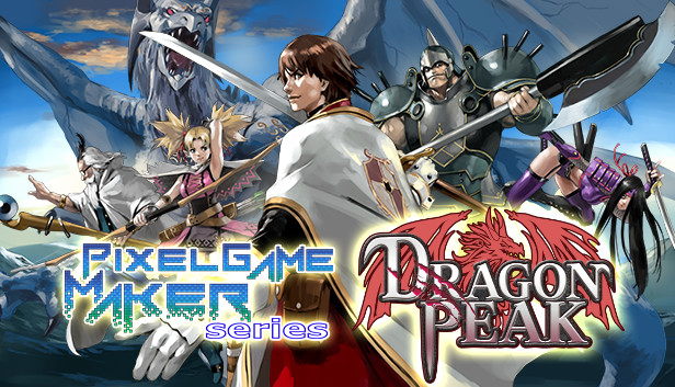 Pixel Game Maker Series DRAGON PEAK Steam capsule image