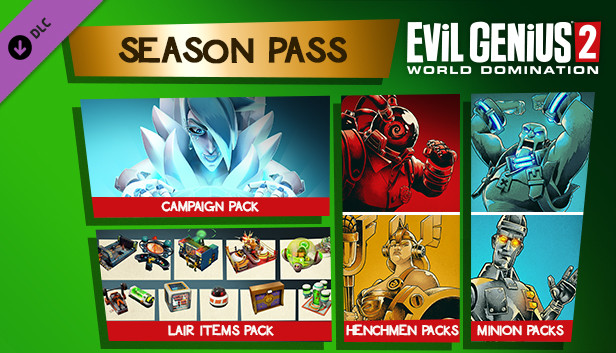 Evil Genius 2: Season Pass Steam capsule image