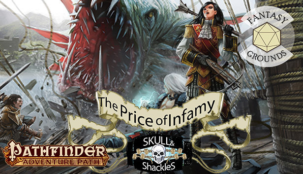 Fantasy Grounds - Pathfinder RPG - Skull & Shackles AP 5: The Price of Infamy Steam capsule image