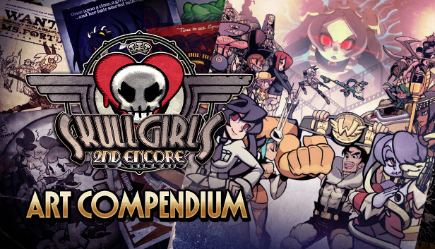 Skullgirls: Digital Art Compendium Steam capsule image