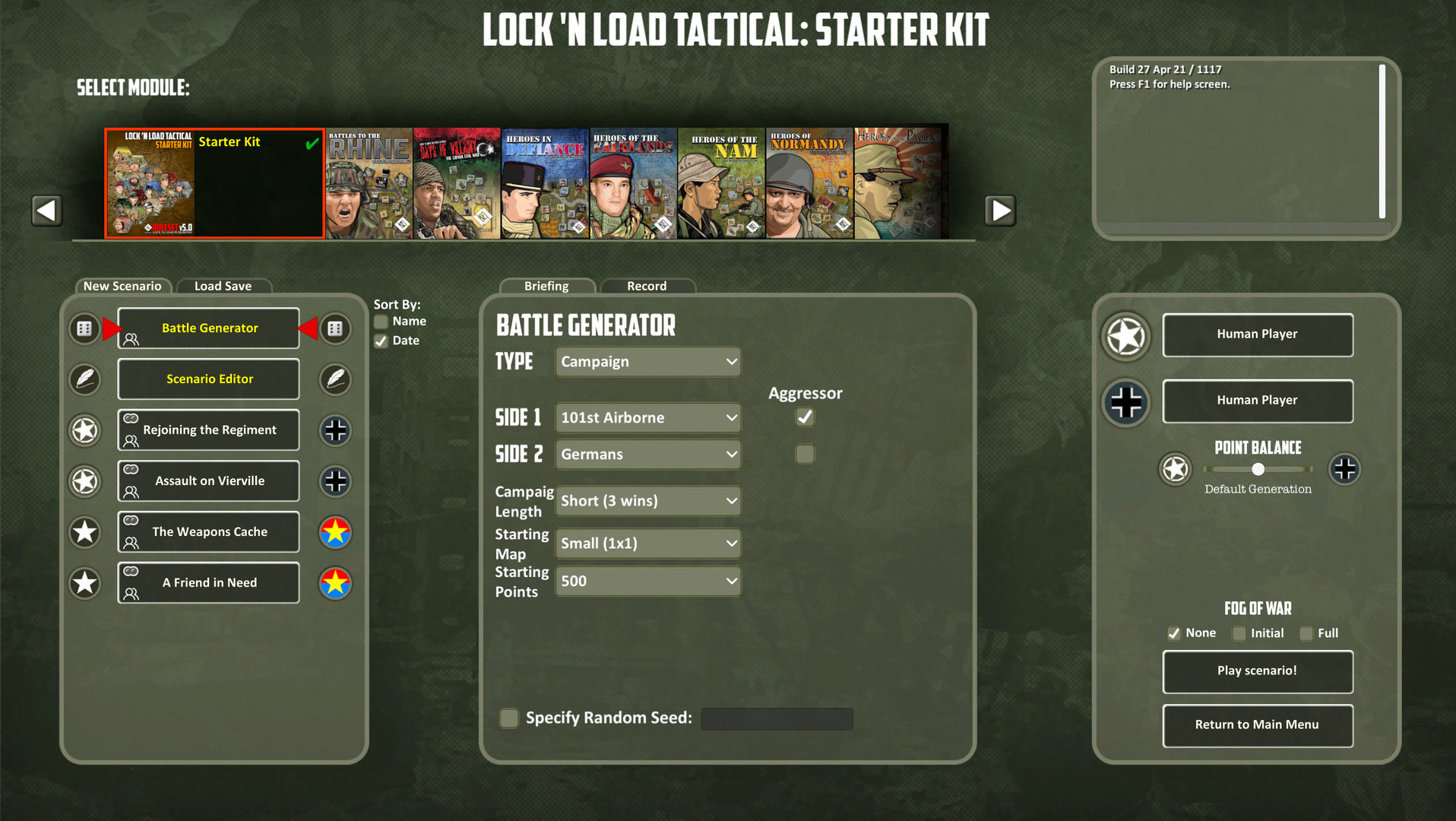 Lock 'n Load Tactical Digital: Battle Generator & Editor в Steam