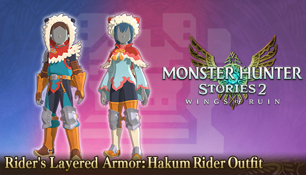 Monster Hunter Stories 2: Wings of Ruin - Rider's Layered Armor: Hakum Rider Outfit Steam capsule image