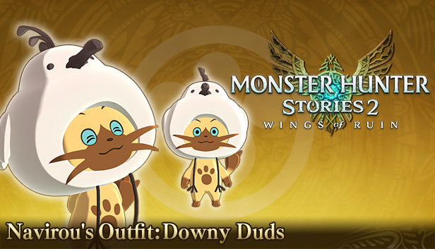 Monster Hunter Stories 2: Wings of Ruin - Navirou's Outfit: Downy Duds Steam capsule image