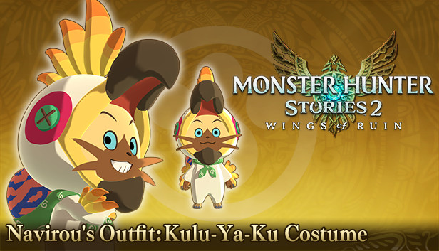 Monster Hunter Stories 2: Wings of Ruin - Navirou's Outfit: Kulu-Ya-Ku Costume Steam capsule image