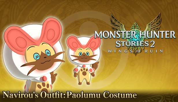 Monster Hunter Stories 2: Wings of Ruin - Navirou's Outfit: Paolumu Costume Steam capsule image