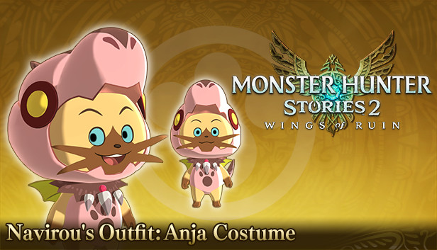 Monster Hunter Stories 2: Wings of Ruin - Navirou's Outfit: Anjanath Costume Steam capsule image