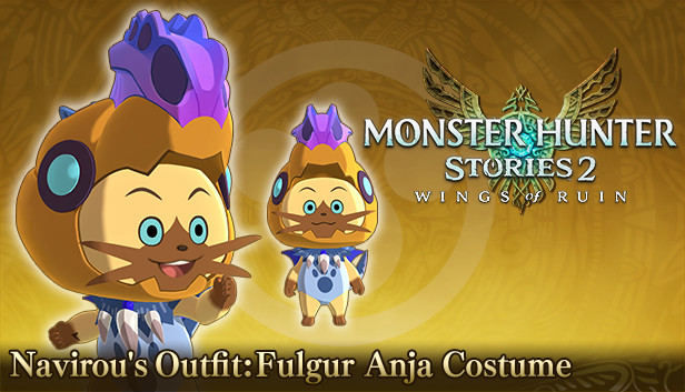 Monster Hunter Stories 2: Wings of Ruin - Navirou's Outfit: Fulgur Anja Costume Steam capsule image