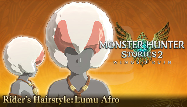 Monster Hunter Stories 2: Wings of Ruin - Rider's Hairstyle: Lumu Afro Steam capsule image