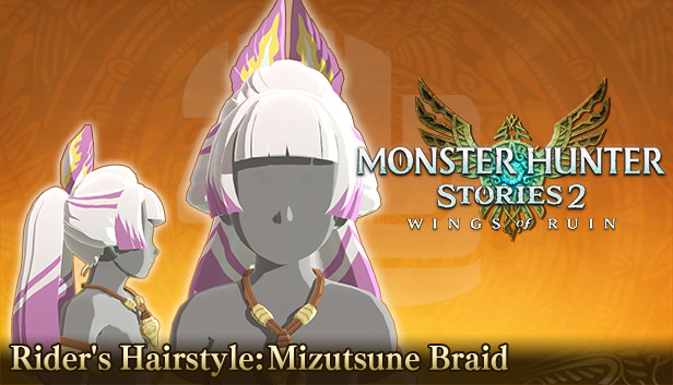 Monster Hunter Stories 2: Wings of Ruin - Rider's Hairstyle: Mizutsune Braid Steam capsule image