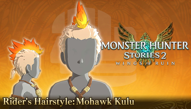 Monster Hunter Stories 2: Wings of Ruin - Rider's Hairstyle: Mohawk Kulu Steam capsule image