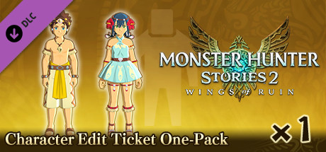 Monster Hunter Stories 2: Wings of Ruin - Character Edit Ticket One-Pack header