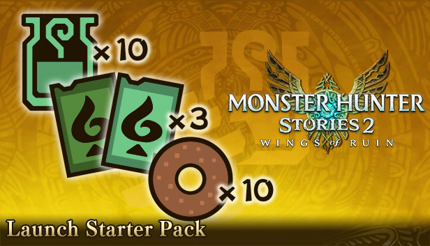 Monster Hunter Stories 2: Wings of Ruin - Launch Starter Pack Steam capsule image