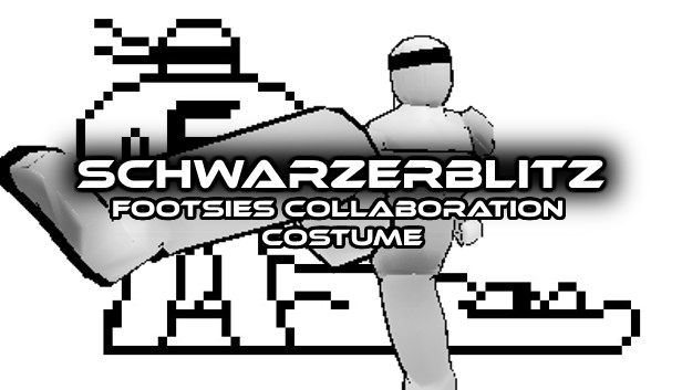 Schwarzerblitz - FOOTSIES Collaboration Costume Steam capsule image